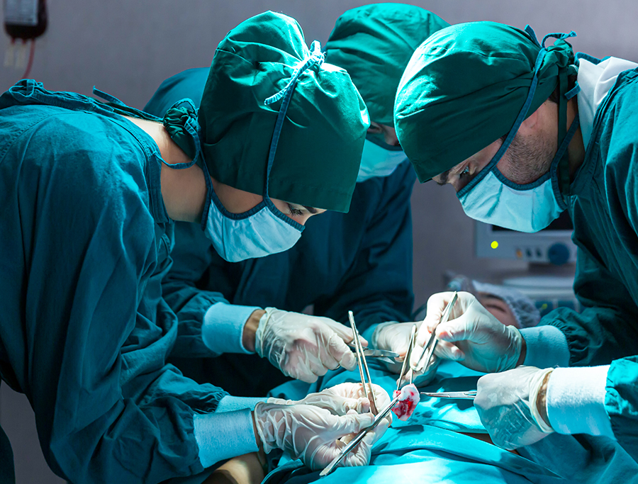 The profession of a surgeon